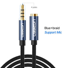 Load image into Gallery viewer, Ugreen 3.5mm Extension Audio Cable Male to Female Aux Cable Headphone Cable 3.5 mm extension cable for iPhone 6s MP3 MP4 Player